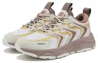 特步 舒适百搭 防滑耐磨包裹性轻便 低帮 运动休闲鞋 男款 帆白茶白色棕灰色