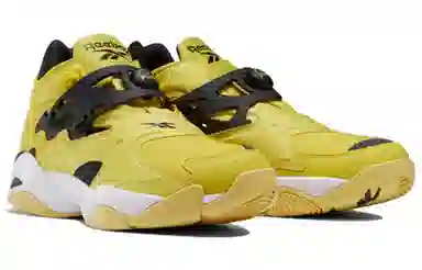 Reebok Pump Court Black Yellow