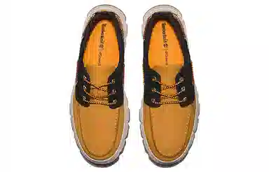 Timberland Moc-Toe Black Yellow