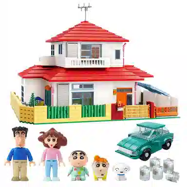 Keeppley x Crayon Shinchan 2460pcs K20612