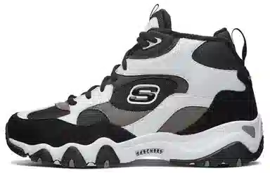Skechers D'Lites 2.0 Black White Camo