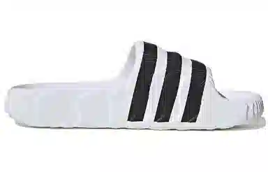 adidas Adilette 22 White Black