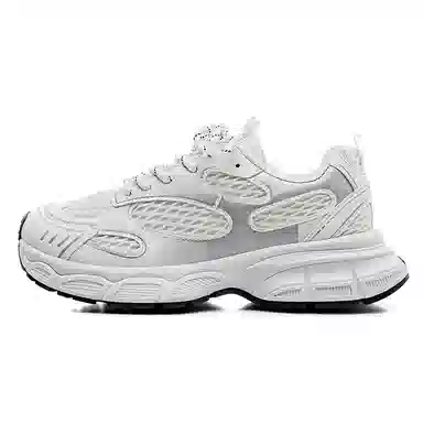 HUANQIU Casual Low Sneakers White