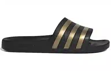 adidas Adilette Aqua Black Gold