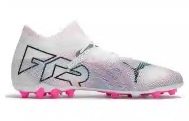 PUMA Future 7 ULTIMATE MG White Pink Black