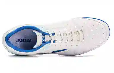 Joma Indoor Soccer Shoes White Blue