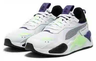 PUMA RS-X Geek White Purple Green