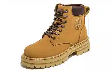 HUANQIU Martin Boots Ginger Yellow
