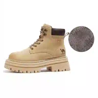 CAMEL Mountain风 Retro Yellow Boot