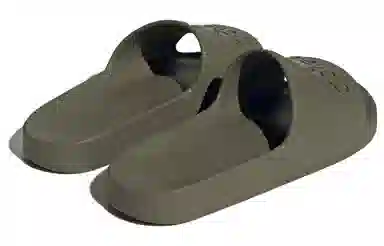 adidas Adilette Aqua Slides Green