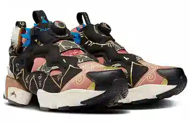 Reebok Instapump Fury Black Pink White