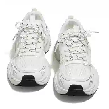 HUANQIU Casual Low Sneakers White