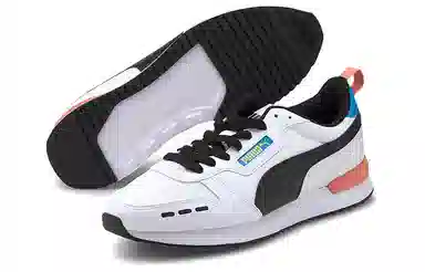 Puma R78 Neon Black White Orange