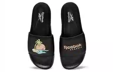 Reebok Classic Slides Black