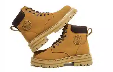 HUANQIU Martin Boots Ginger Yellow