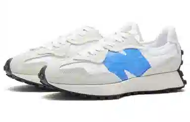 New Balance 327 White Blue