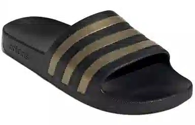 adidas Adilette Aqua Black Gold