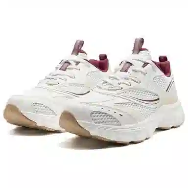 Xtep Retro White Beige Red