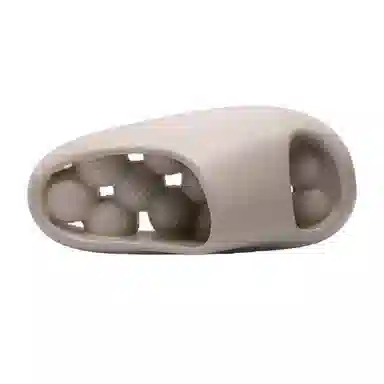 TZLDN Massage Ball Slippers Black