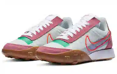Nike Waffle Racer 2X White Pink