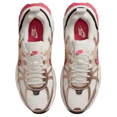 Nike V2K Run White Pink Yellow