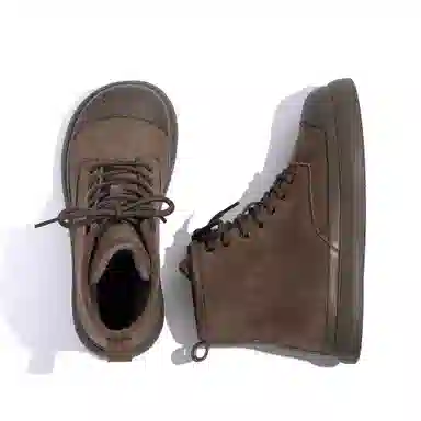 HUANQIU Martin Boots 11cm Brown