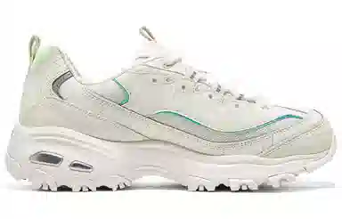 Skechers D'LITES 1.0 White Green