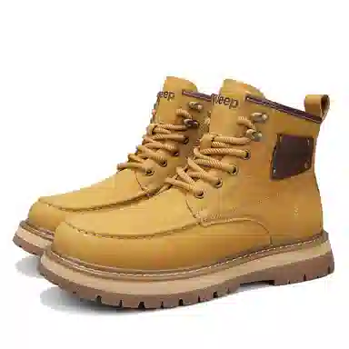 Jeep Martin Boots Tan