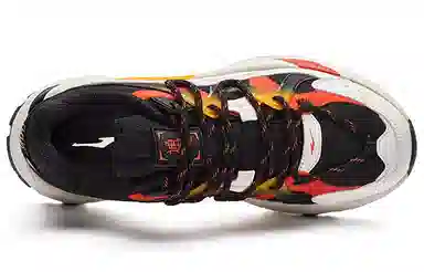 Erke Low-Top Black Red