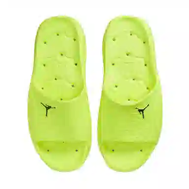 Jordan Franchise Slides Fluorescent Yellow Black