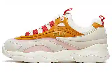 Fila Ray Low White Orange Yellow