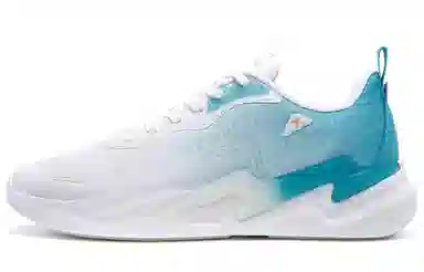 特步 闪电 运动休闲鞋 男款 白蓝