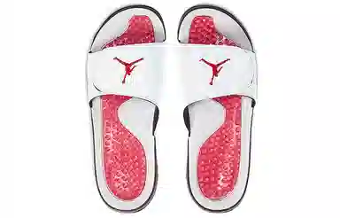 Jordan Hydro 5 Retro Slide White Red