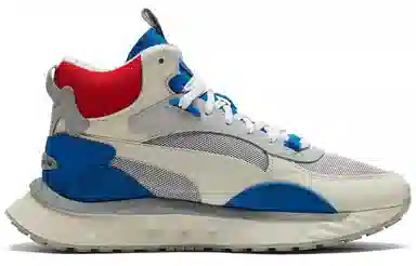 PUMA Wild Rider Mid Blue White