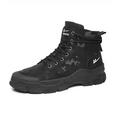 Warrior Martin Boots Black