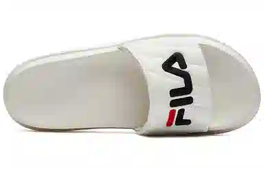 FILA Drifter Synthetic Leather Slide White