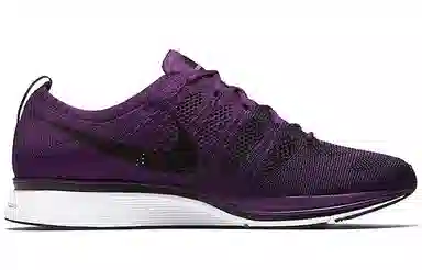 Nike Flyknit Trainer Black Purple