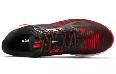 Xtep Breathable Mesh Low Sneakers Black Red