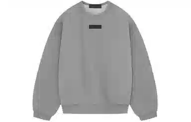 Fear of God Essentials SS24 Crewneck Sweater Dark Heather Oatmeal