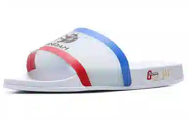 361° Gundam Slippers White Blue Red