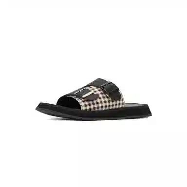 CROOKED CARD Sandals Black