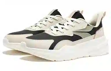 361° Casual Low-Top Sneakers Black White