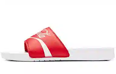 Coca-Cola x Anta Slides White Red