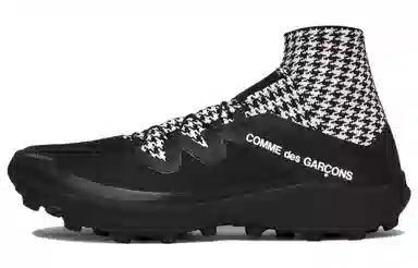 Comme des Garçons x Salomon Cross Mid Black White