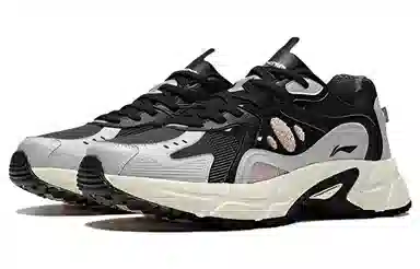 LiNing Low-Top Black Grey