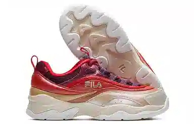 Fila Ray Low Women's Red Brown