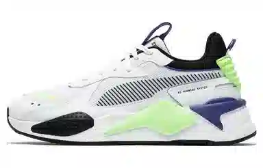 PUMA RS-X Geek White Purple Green