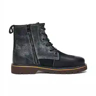 Jeep High Martin Boots Black