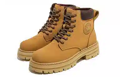 HUANQIU Martin Boots Ginger Yellow