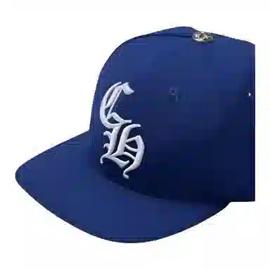 Chrome Hearts Embroidered Baseball Cap Blue Green